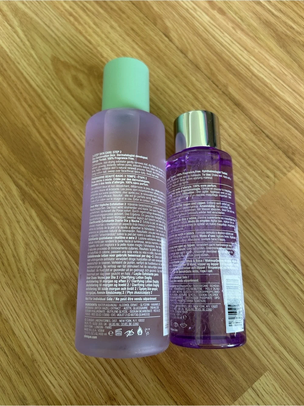 New Clinique Clarifying Lotion & Take The Day Off